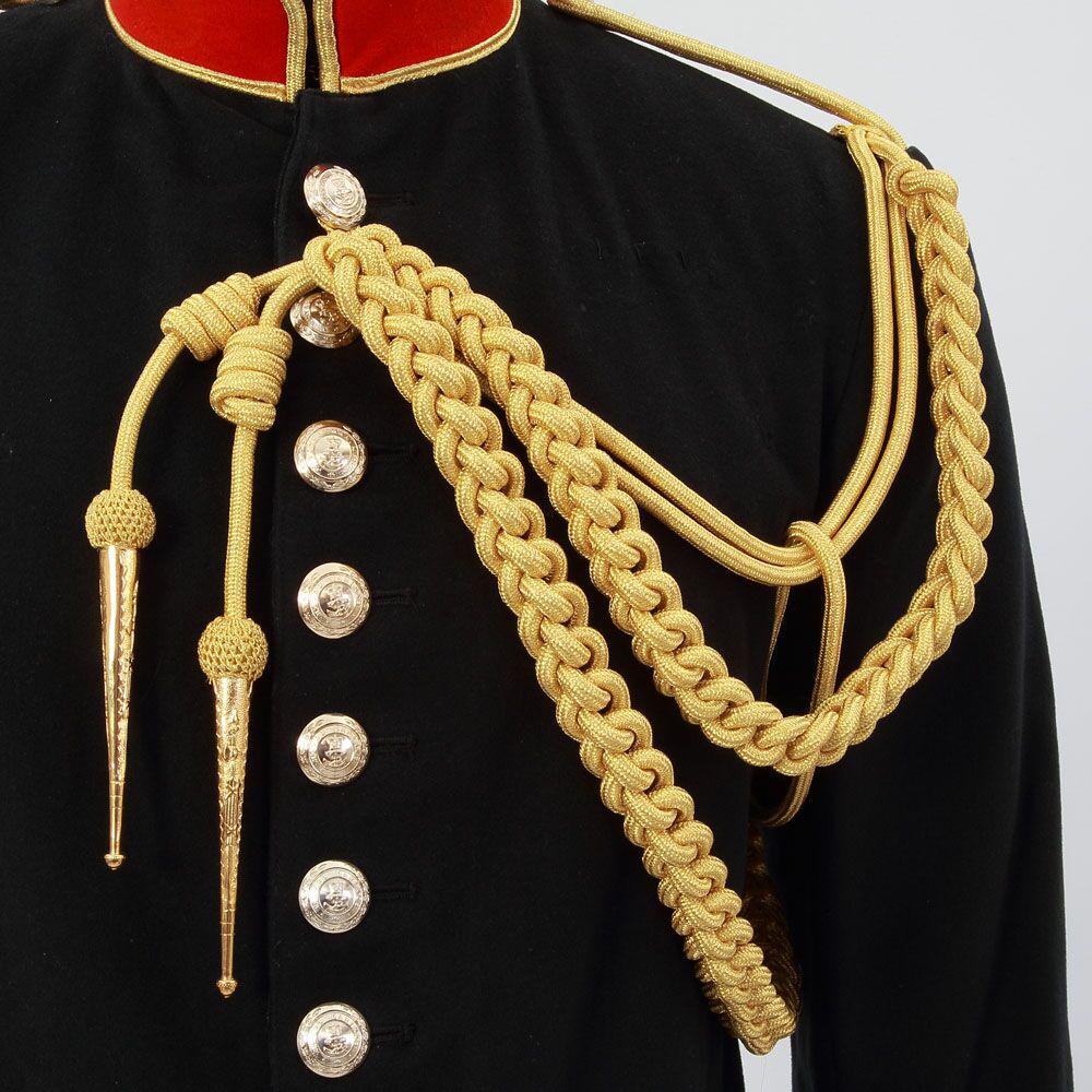 Aiguillette Tip Ends Genuine Military Issue Ceremonial Parade Insignia pair Tips.