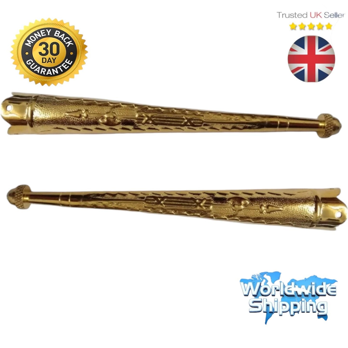 Aiguillette Tip Ends Genuine Military Issue Ceremonial Parade Insignia pair Tips.